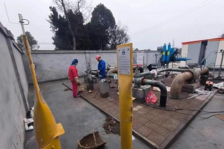 岷江老木孔航电枢纽金沙输气管线完成迁建